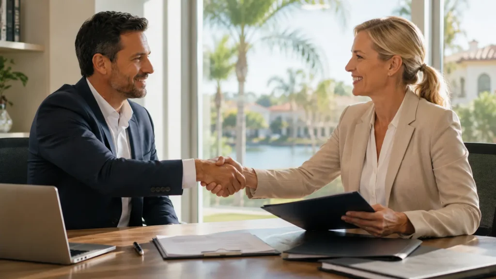 New HOA management company completing transition records transfer with Florida community association board